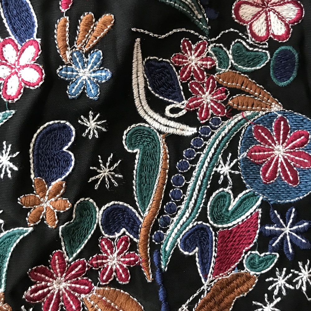 Zara Embroidered Dress